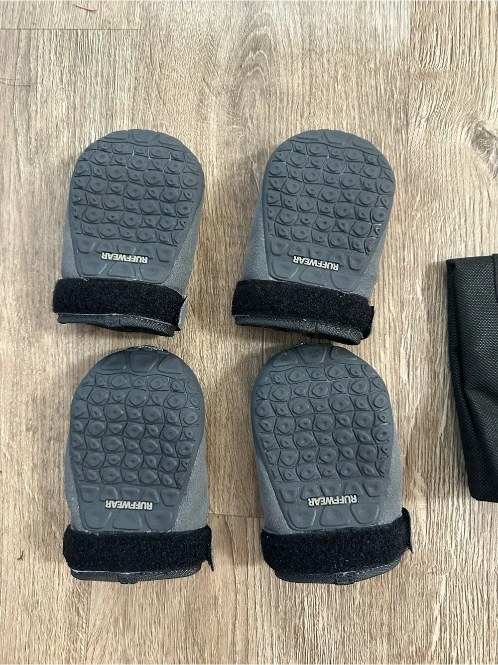 Ruffwear Summit Trex Grey Dog Booties w/Bag and Box 2.75”/70mm